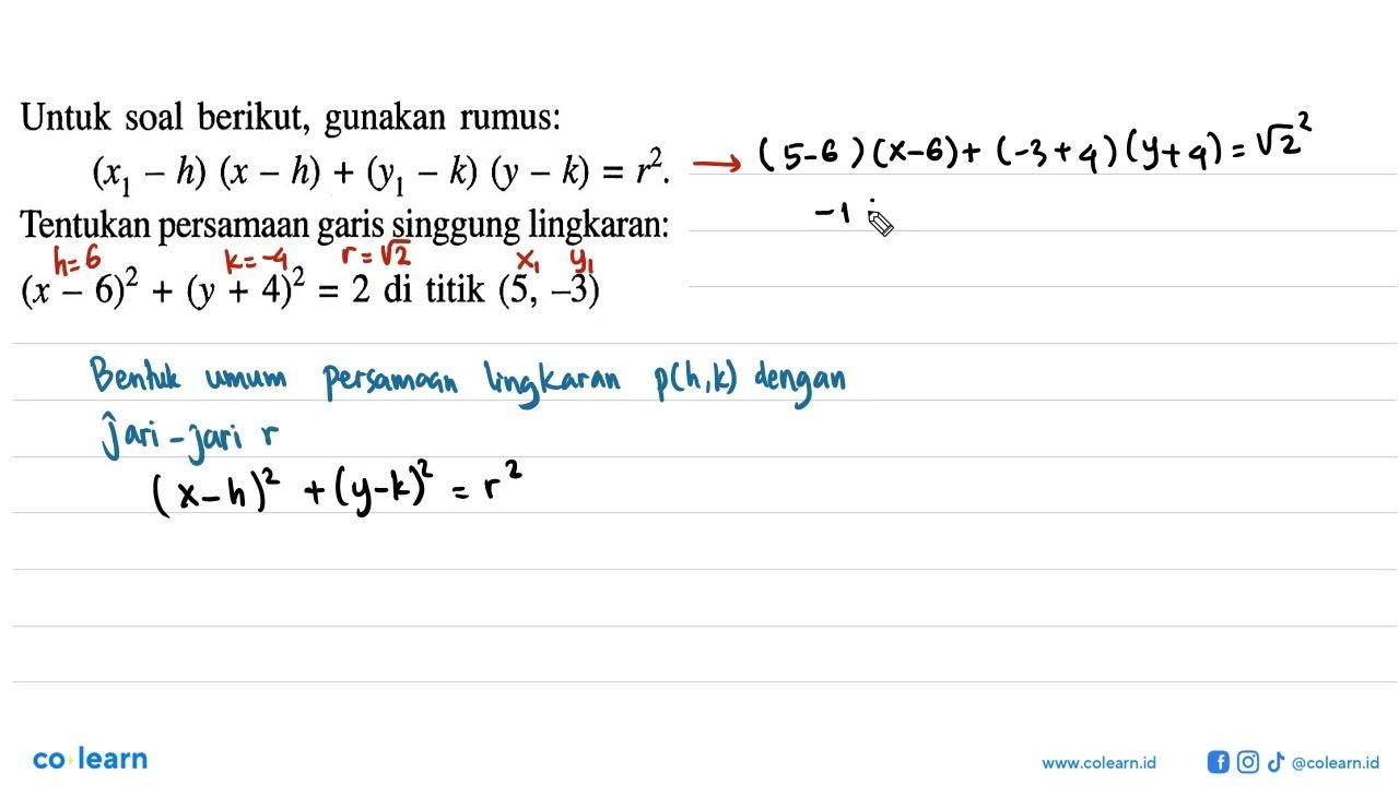 Untuk soal berikut, gunakan rumus: