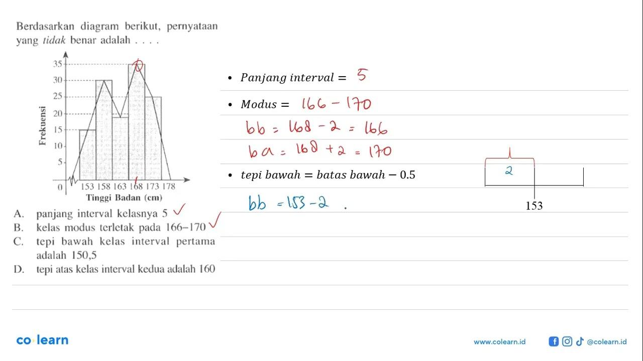 Berdasarkan diagram berikut, pernyataan yang tidak benar