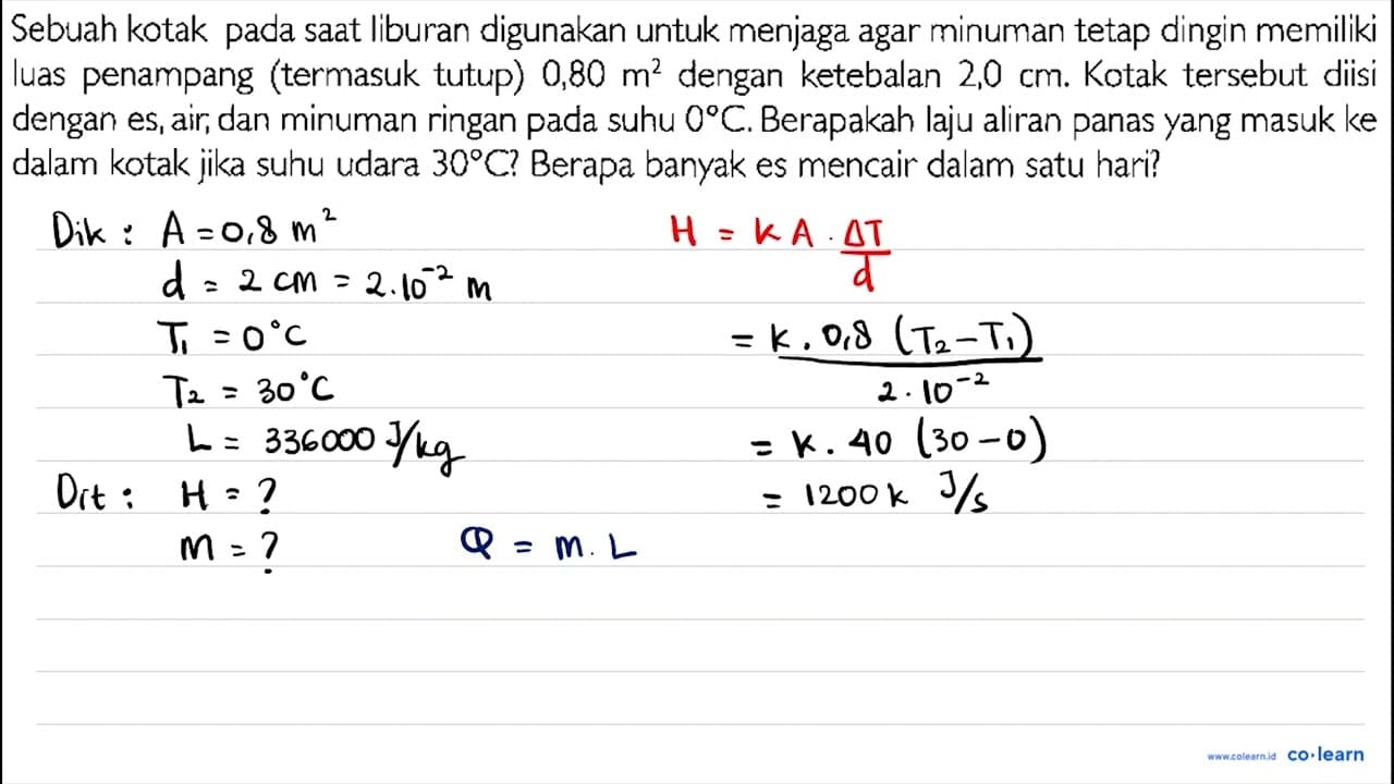 Sebuah kotak pada saat liburan digunakan untuk menjaga agar