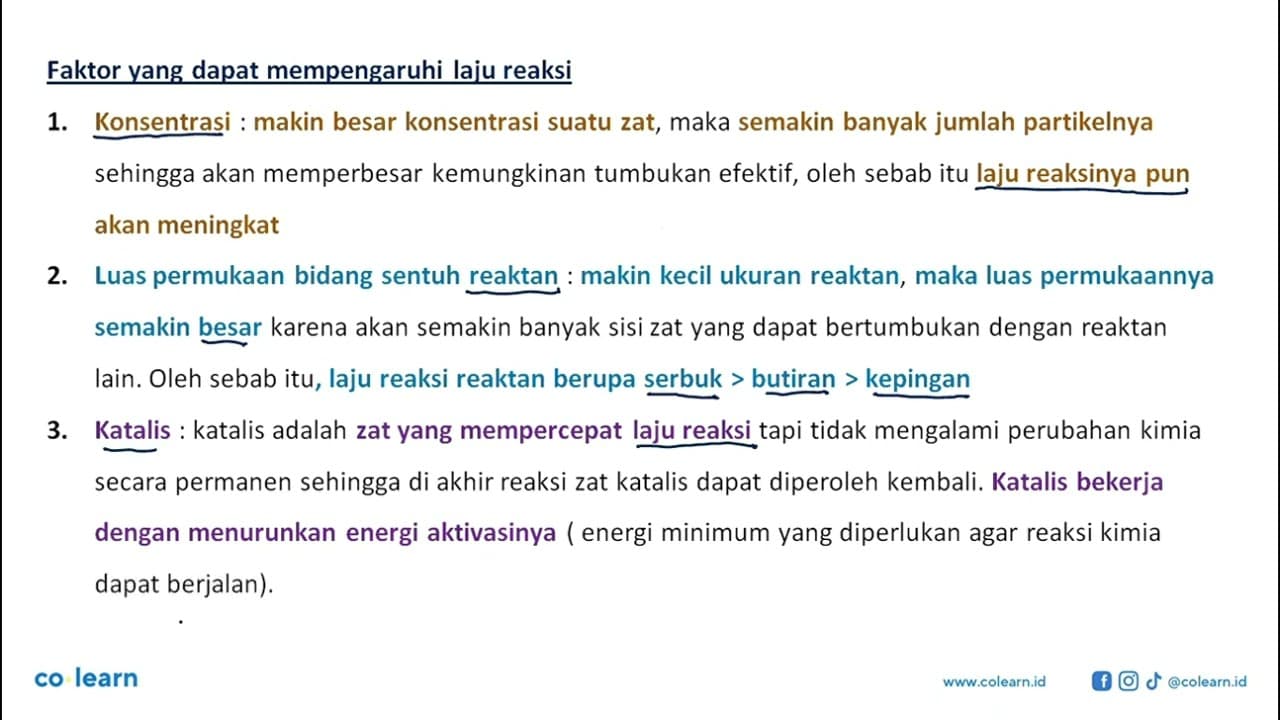 Perhatikan gambar dua buah reaksi antara kalsium karbonat