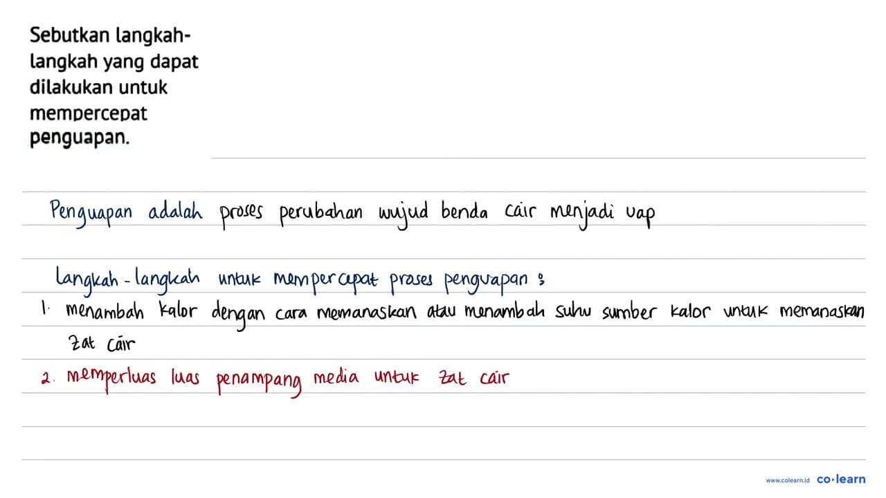 Sebutkan langkah-langkah yang dapat dilakukan untuk