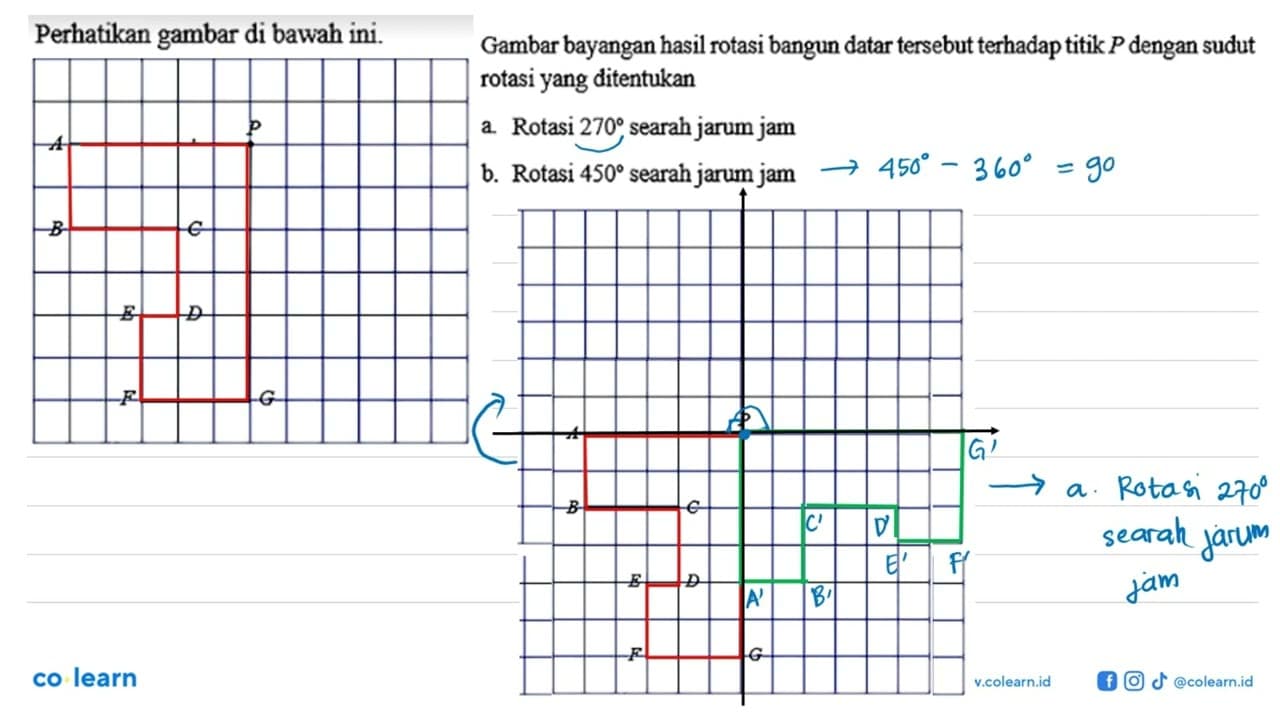 Perhatikan gambar di bawah ini. Gambar bayangan hasil