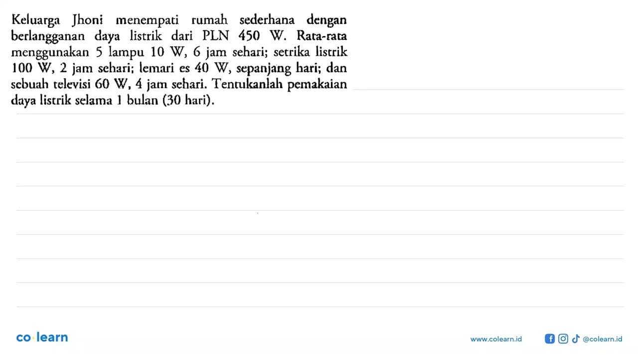 Keluarga Jhoni menempati rumah sederhana dengan