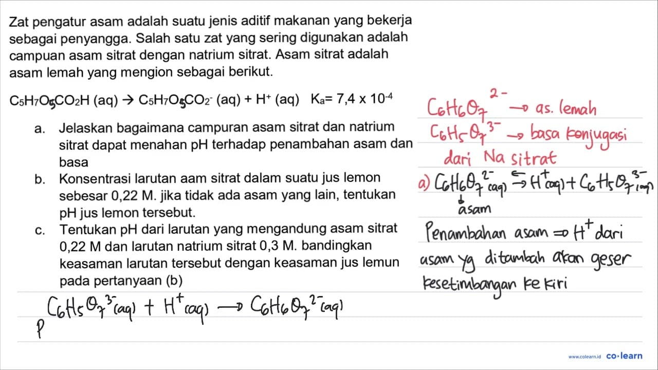 Zat pengatur asam adalah suatu jenis aditif makanan yang