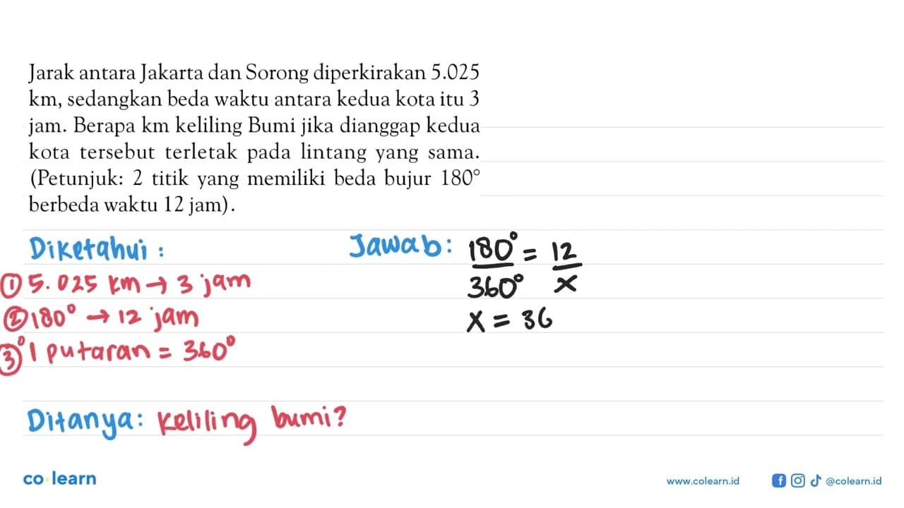 Jarak antara Jakarta dan Sorong diperkirakan 5.025 km,