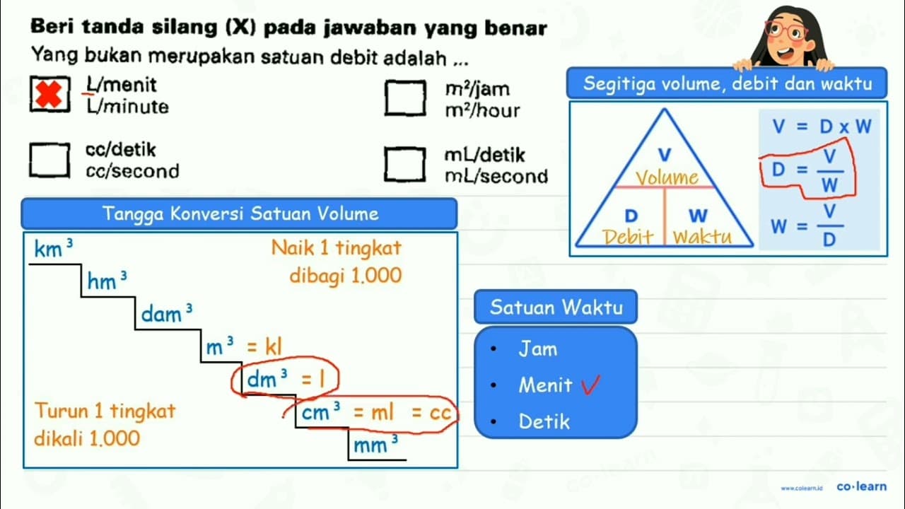 Beri tanda silang (X) pada jawaban yang benar Yang bukan