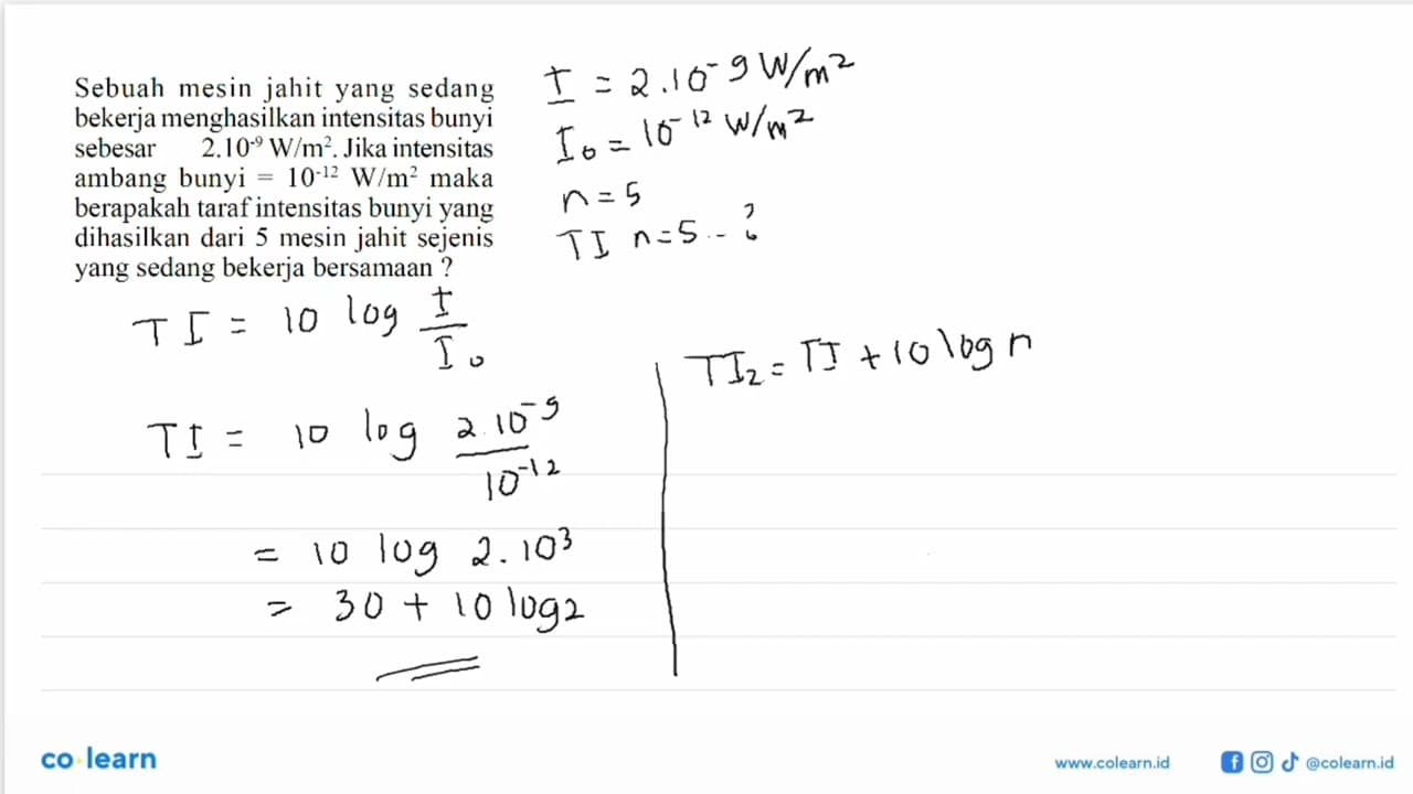 Sebuah mesin jahit yang sedang bekerja menghasilkan