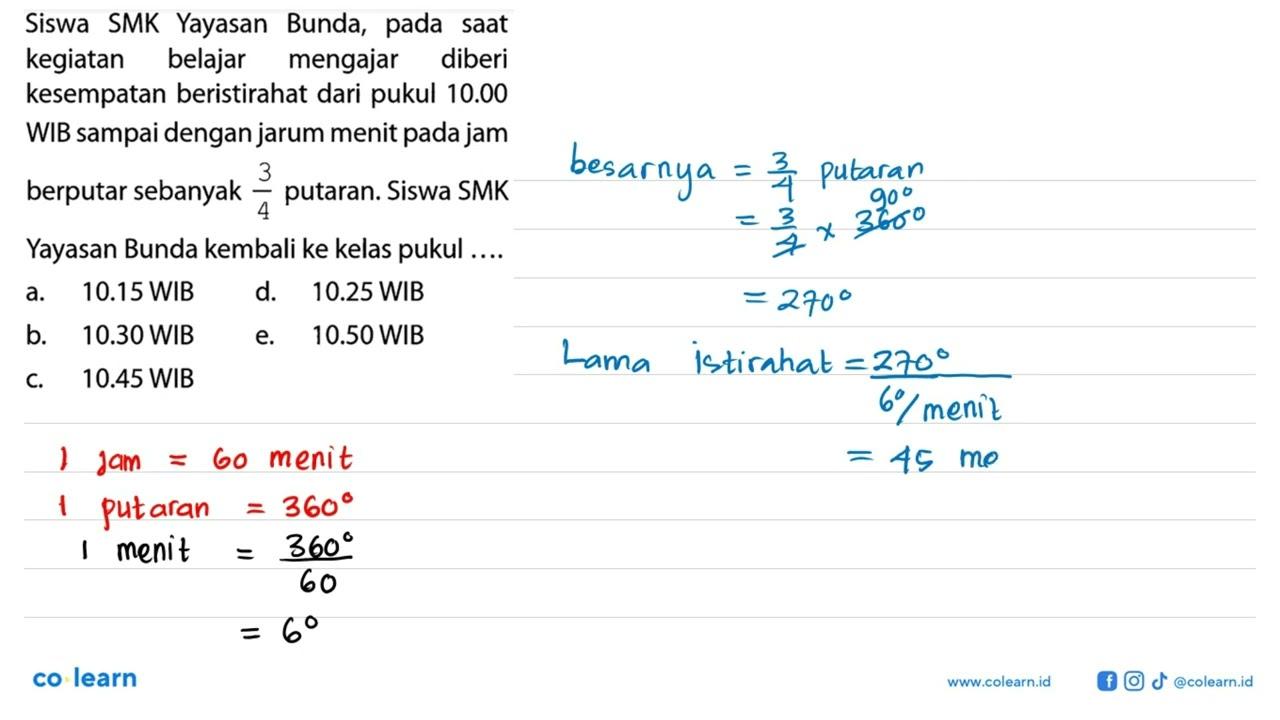 Siswa SMK Yayasan Bunda, pada saat kegiatan belajar