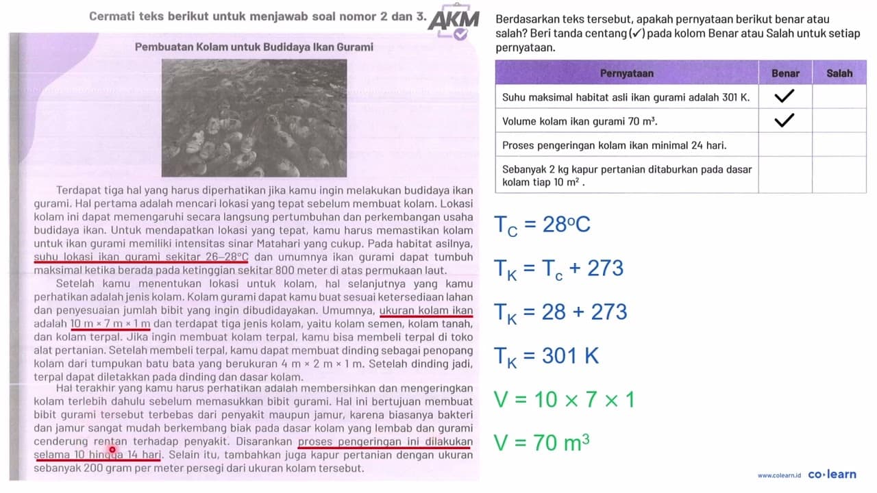 Cermati teks berikut untuk menjawab soal nomor 2 dan 3.