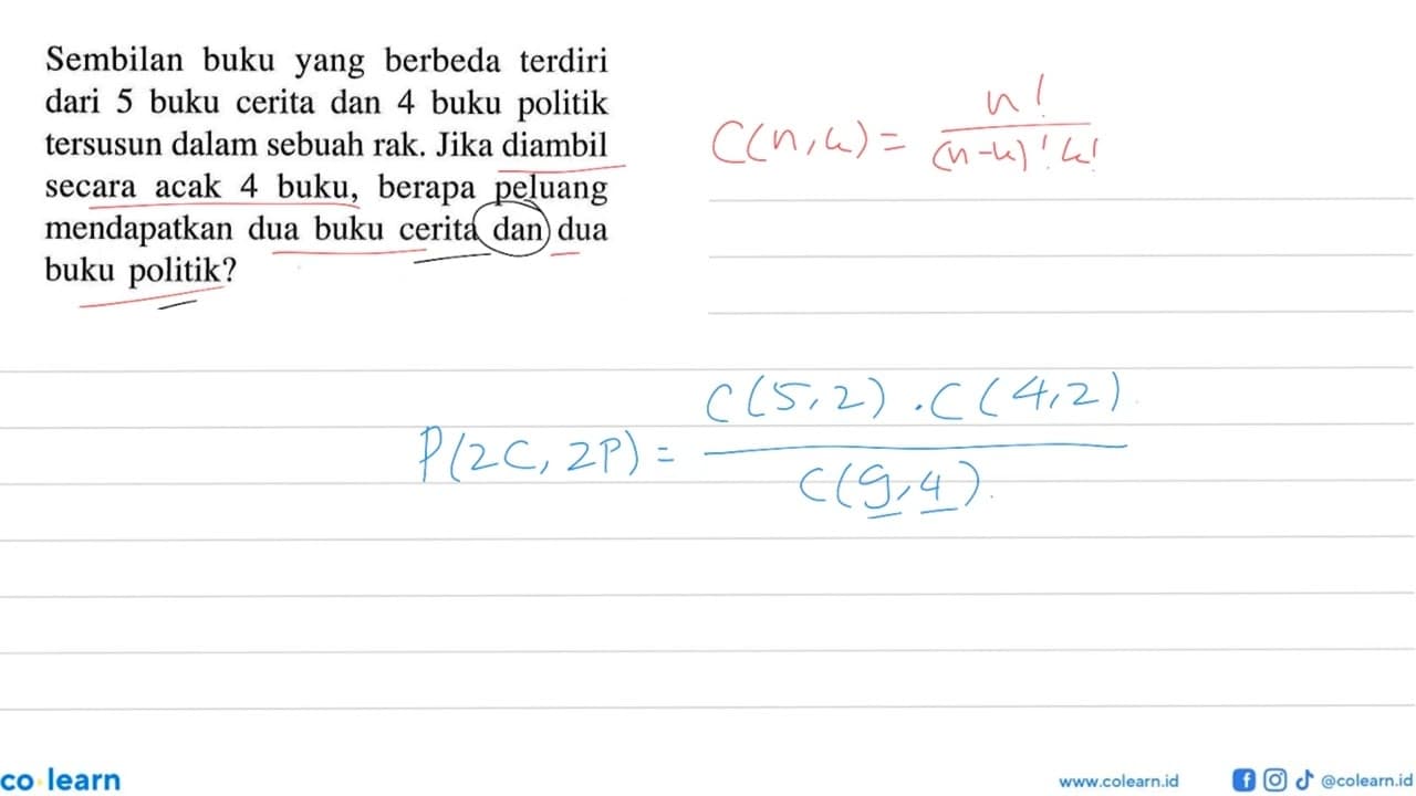 Sembilan buku yang berbeda terdiri dari 5 buku cerita dan 4