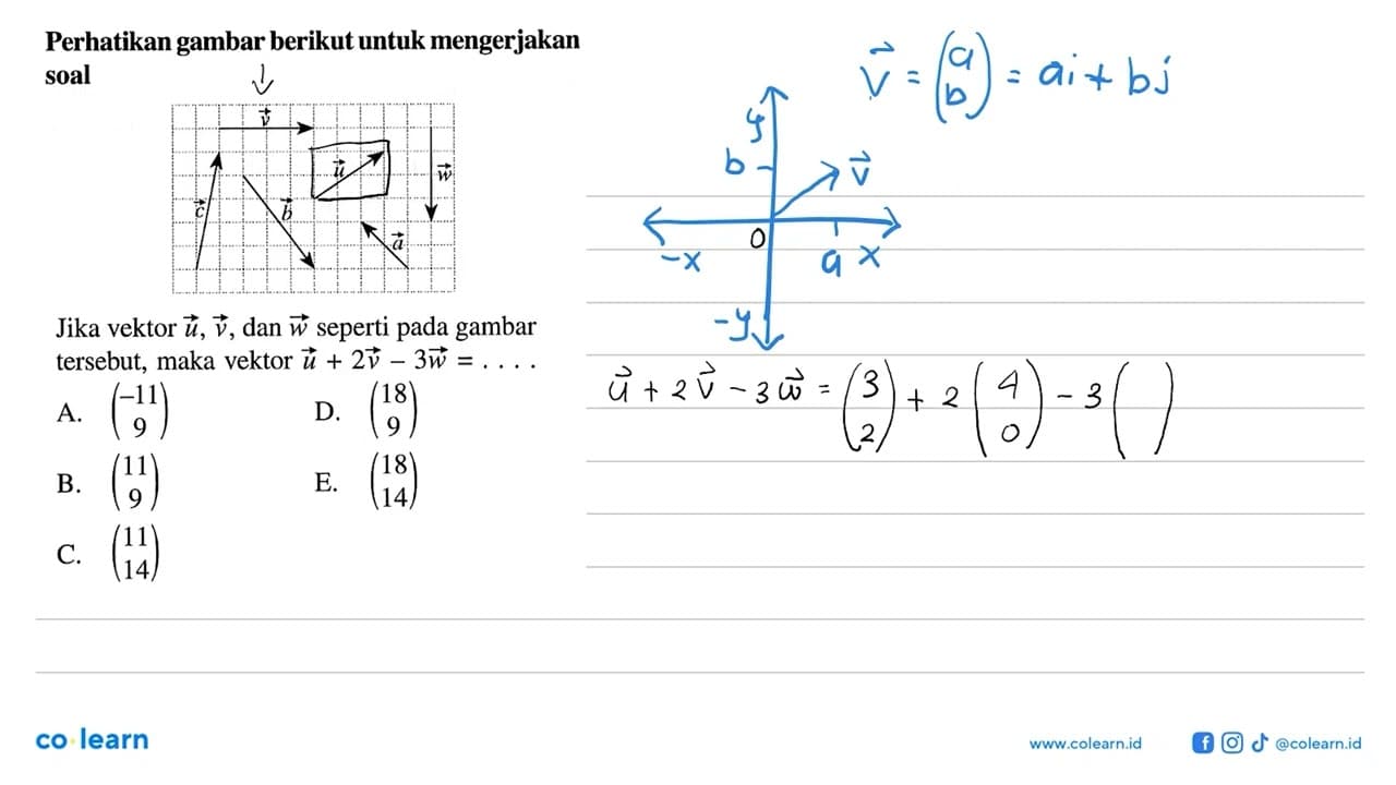 Perhatikan gambar berikut untuk mengerjakan soal Jika