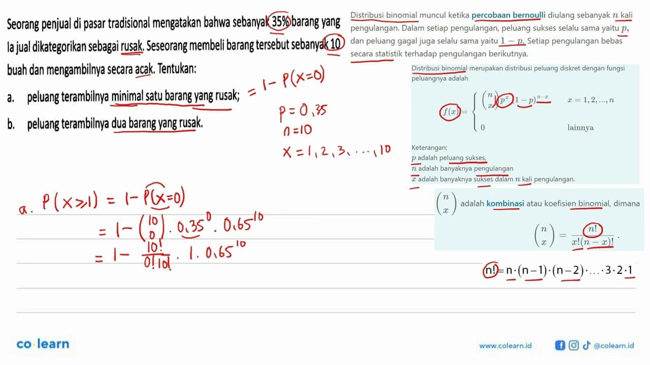 Seorang penjual di pasar tradisional mengatakan bahwa