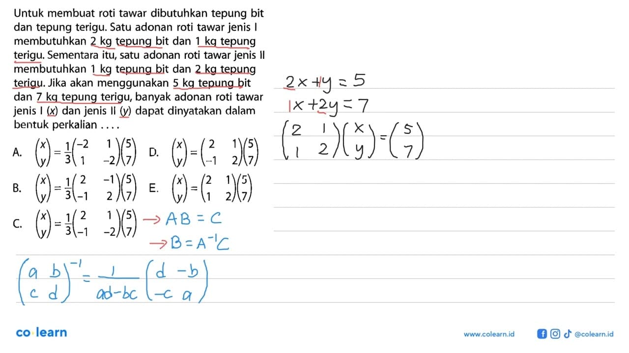 Untuk membuat roti tawar dibutuhkan tepung bit dan tepung