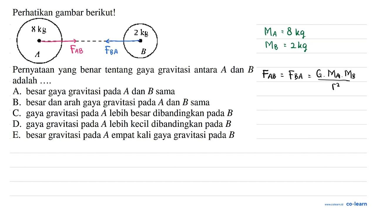 Perhatikan gambar berikut! Pernyataan yang benar tentang