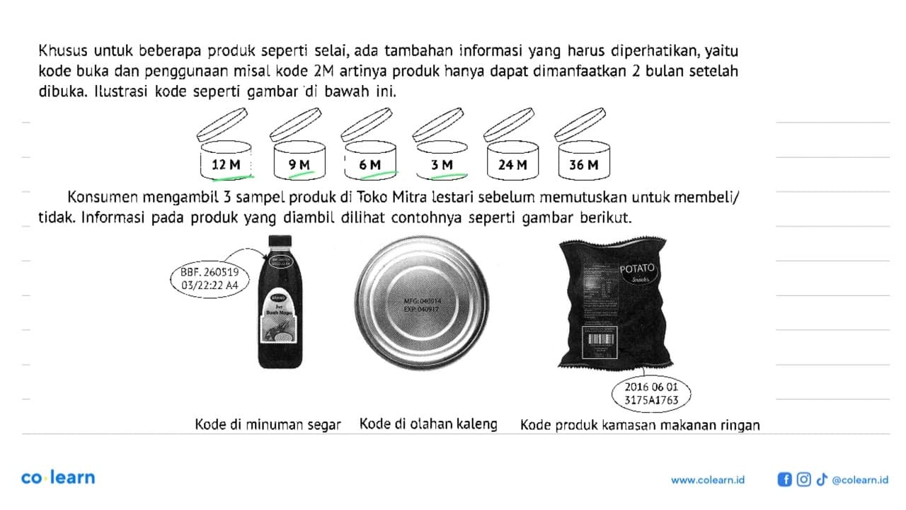 Sebagai konsumen, teliti sebelum membeli adalah nasehat