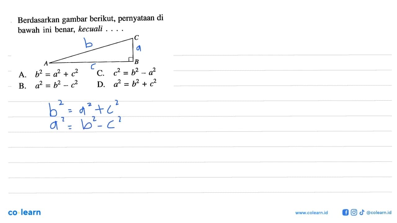 Berdasarkan gambar berikut, pernyataan di bawah ini benar,