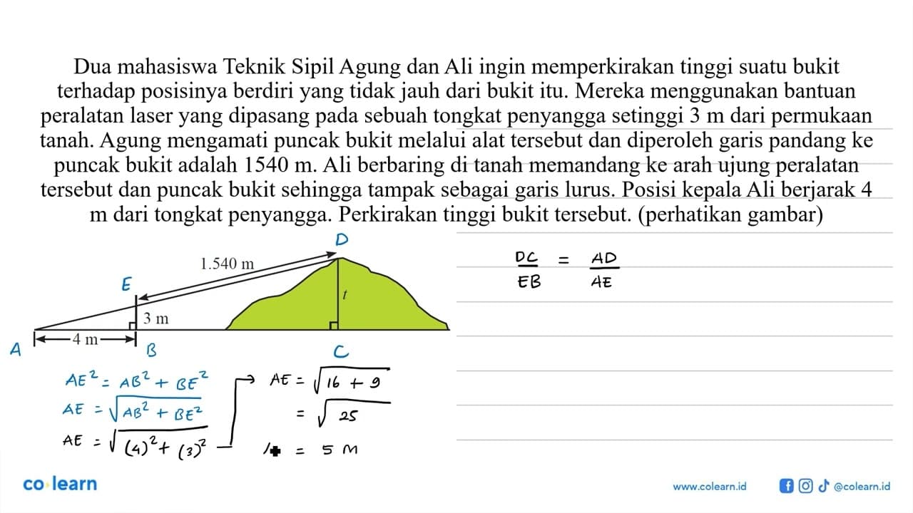 Dua mahasiswa Teknik Sipil Agung dan Ali ingin