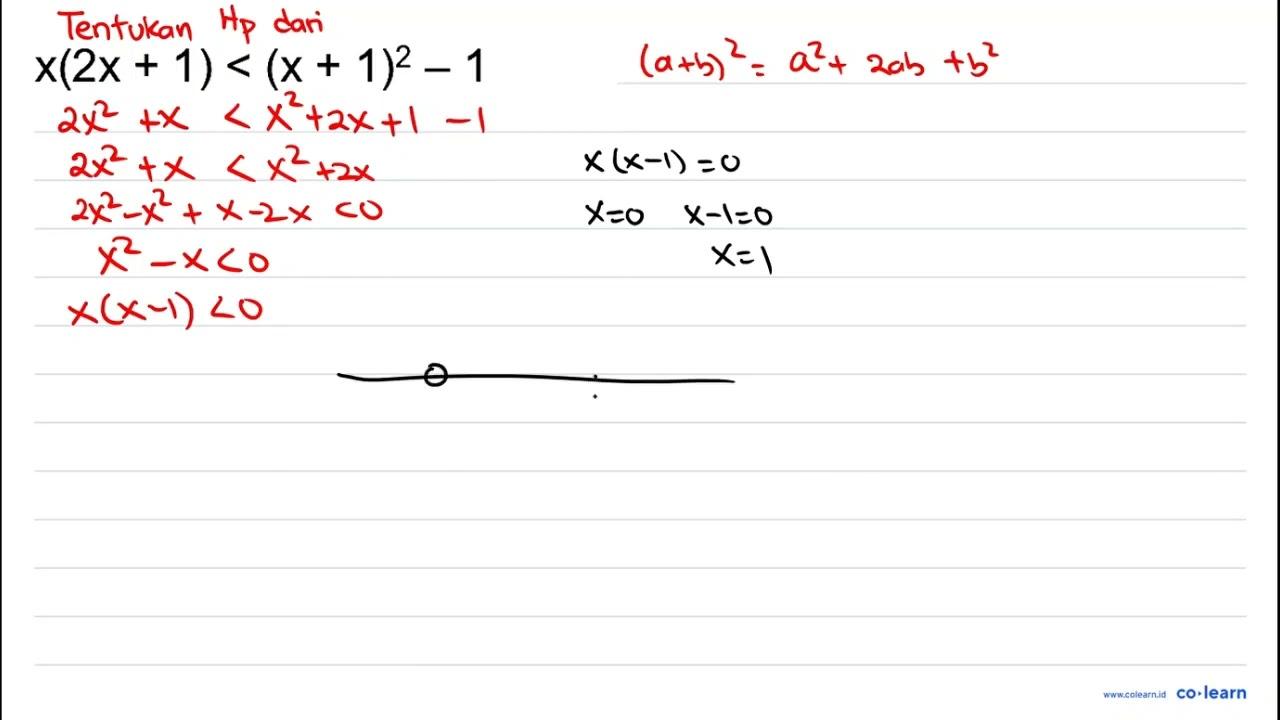 x(2 x+1)<(x+1)^(2)-1