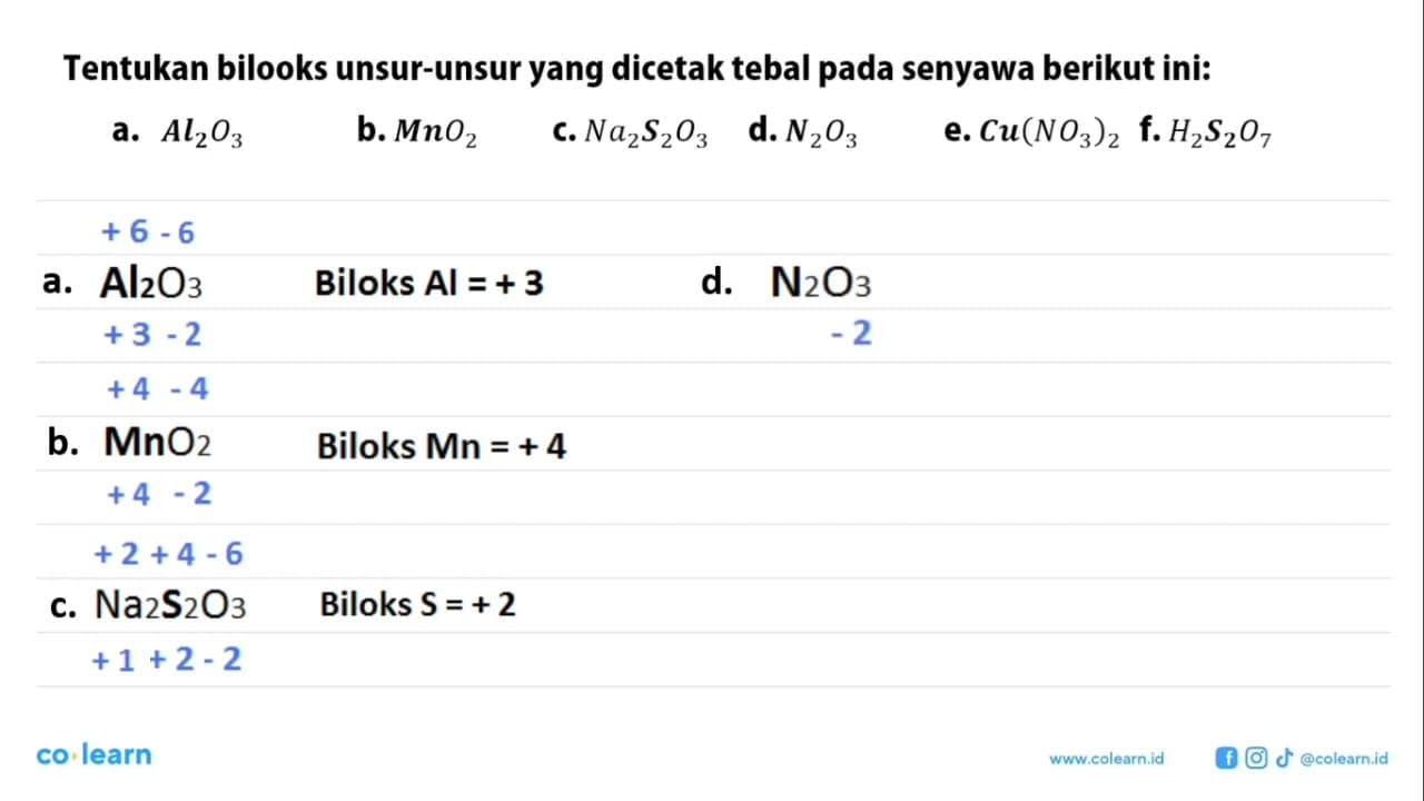 Tentukan bilooks unsur-unsur yang dicetak tebal pada