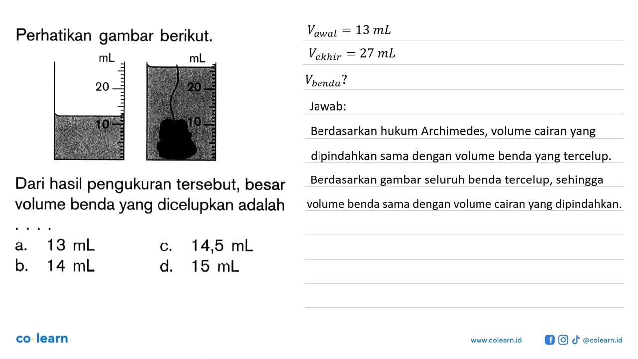 Perhatikan gambar berikut.Dari hasil pengukuran tersebut,