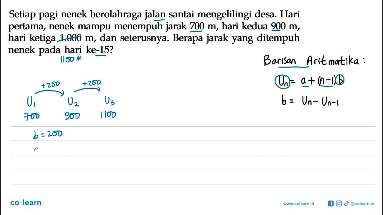 Setiap pagi nenek berolahraga jalan santai mengelilingi