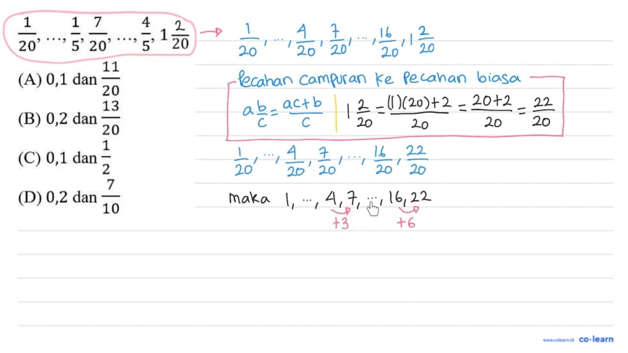 (1)/(20), ..., (1)/(5), (7)/(20), ..., (4)/(5), 1 (1)/(20)