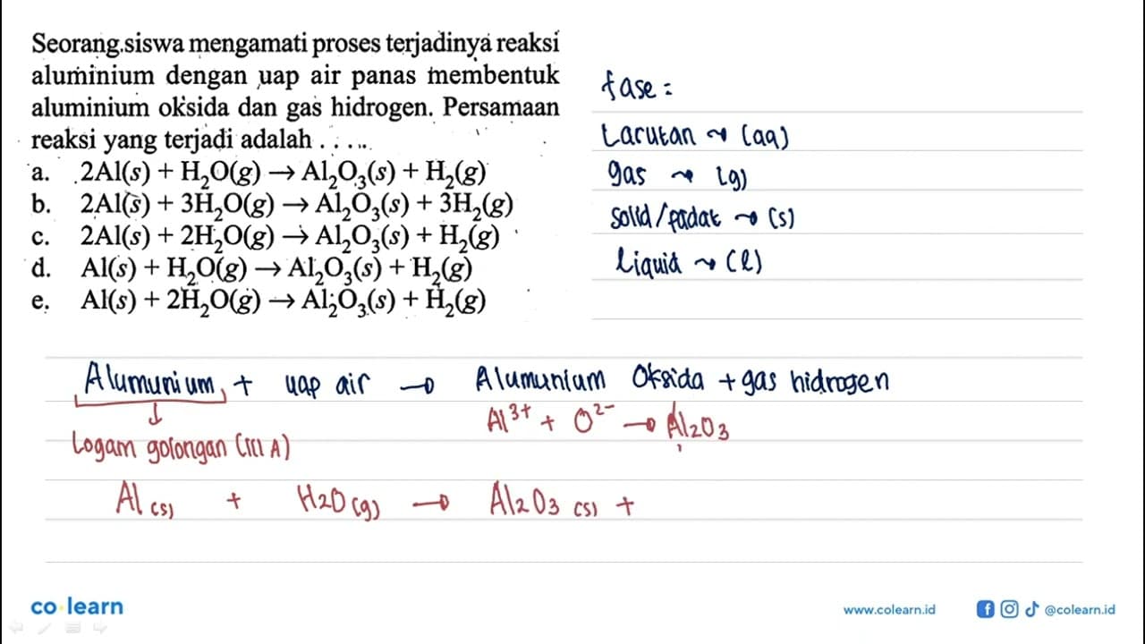 Seorang...siswa mengamati proses terjadinya reaksi