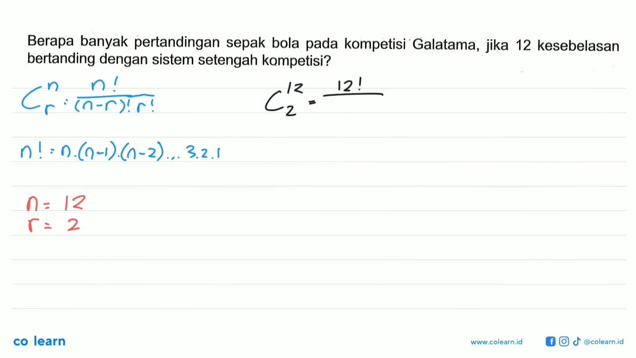 Berapa banyak pertandingan sepak bola pada kompetisi