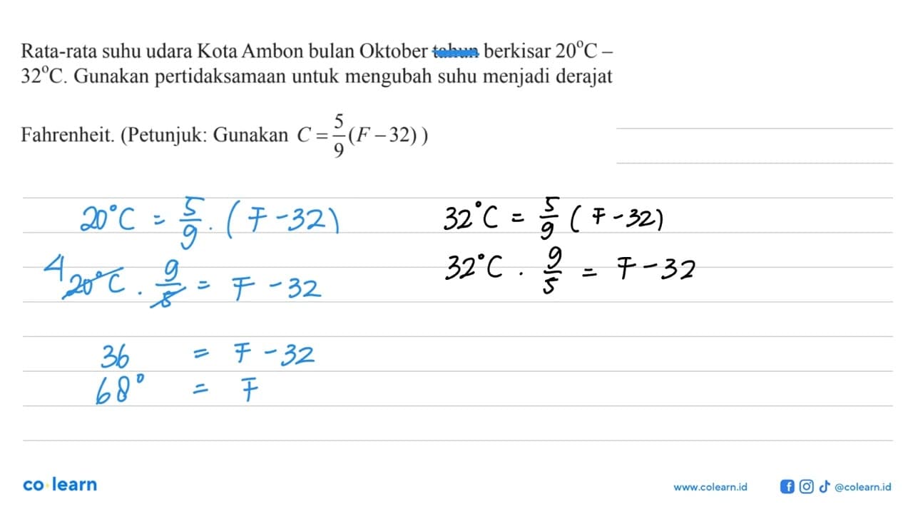 Rata-rata suhu udara Kota Ambon bulan Oktober tahun