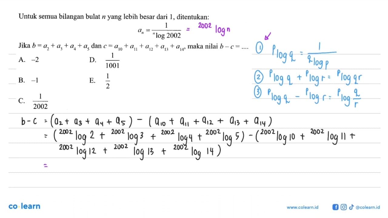 Untuk semua bilangan bulat n yang lebih besar dari 1