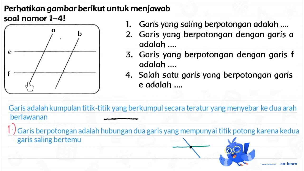 Perhatikan gambar berikut untuk menjawab soal nomor 1-4! 1.