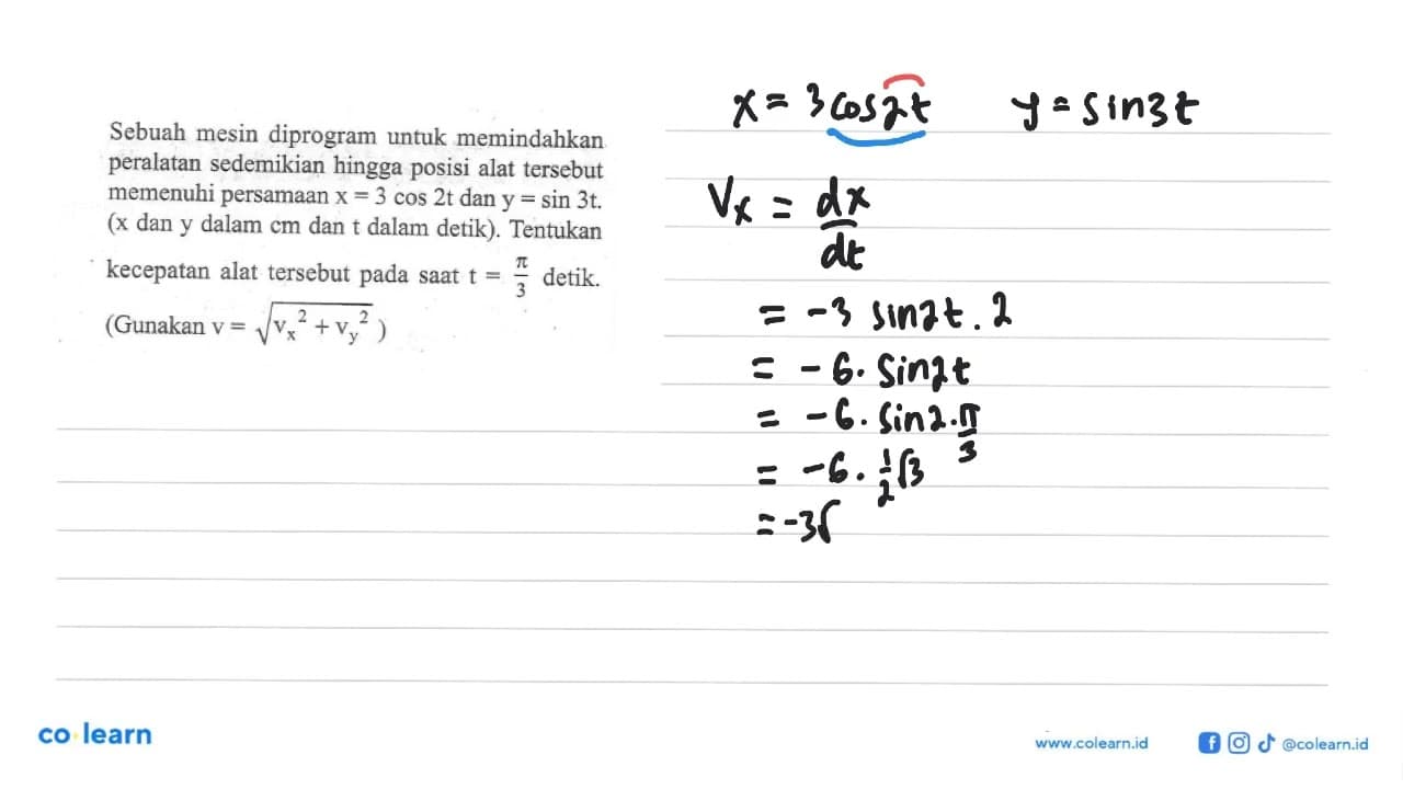 Sebuah mesin diprogram untuk memindahkan peralatan