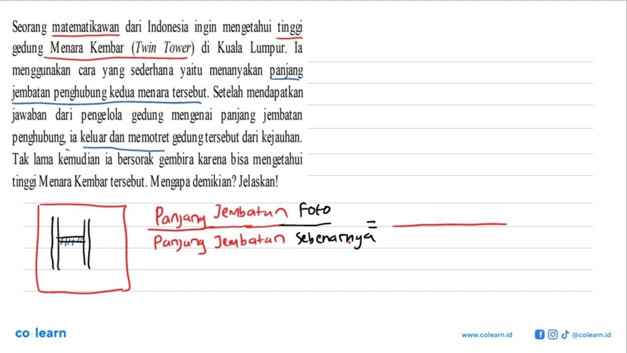 Seorang matematikawan dari Indonesia ingin mengetahui