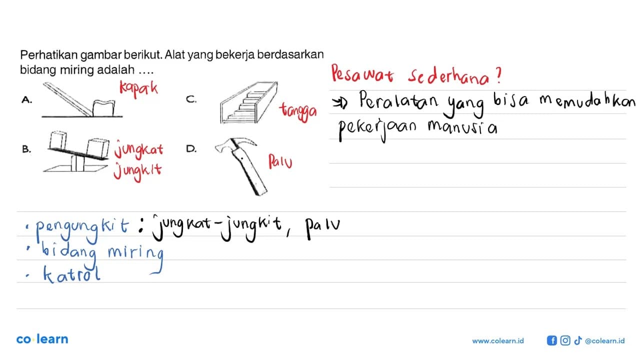 Perhatikan gambar berikut. Alat yang bekerja berdasarkan