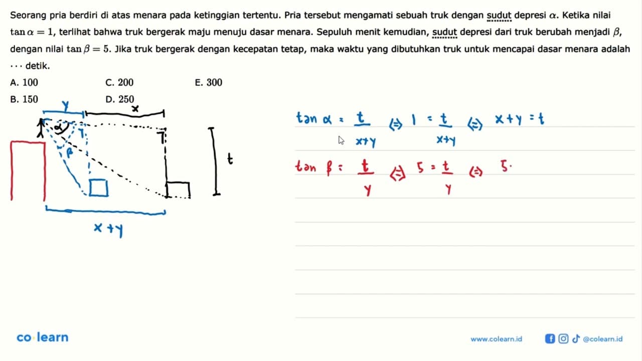 Seorang pria berdiri di atas menara pada ketinggian