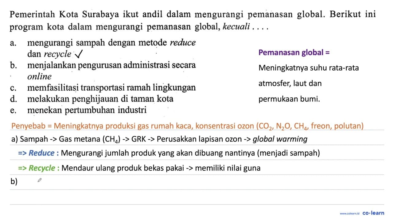 Pemerintah Kota Surabaya ikut andil dalam mengurangi