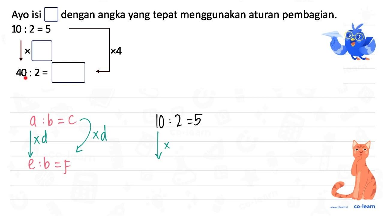 Ayo isi square dengan angka yang tepat menggunakan aturan