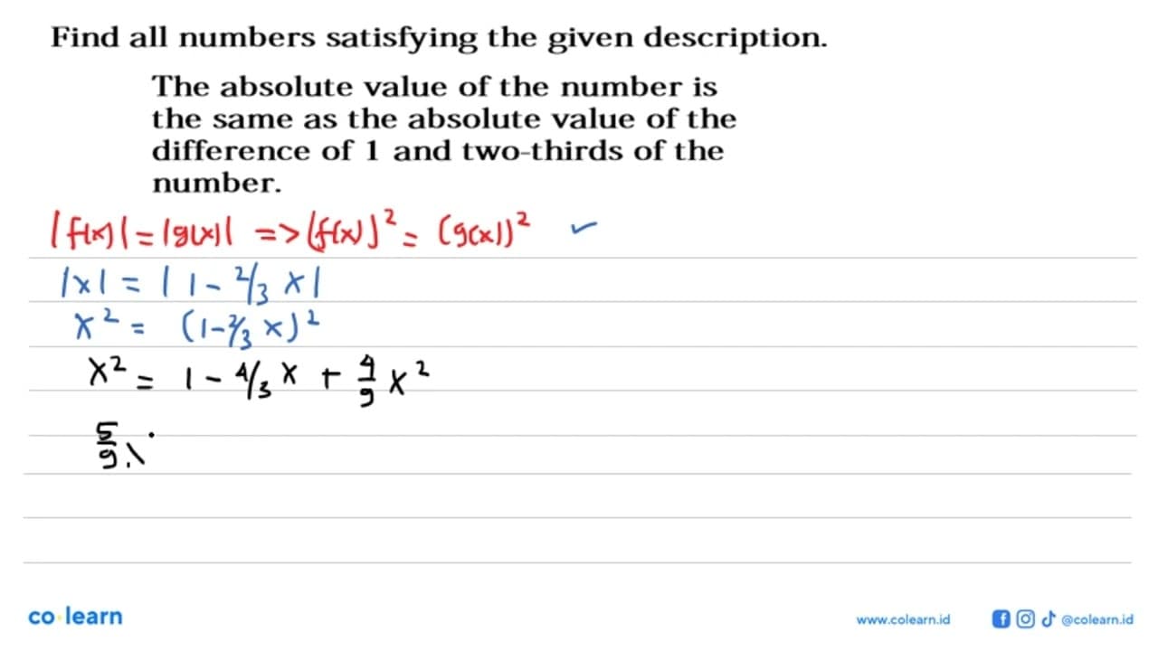 Find all numbers satisfying the given description. The