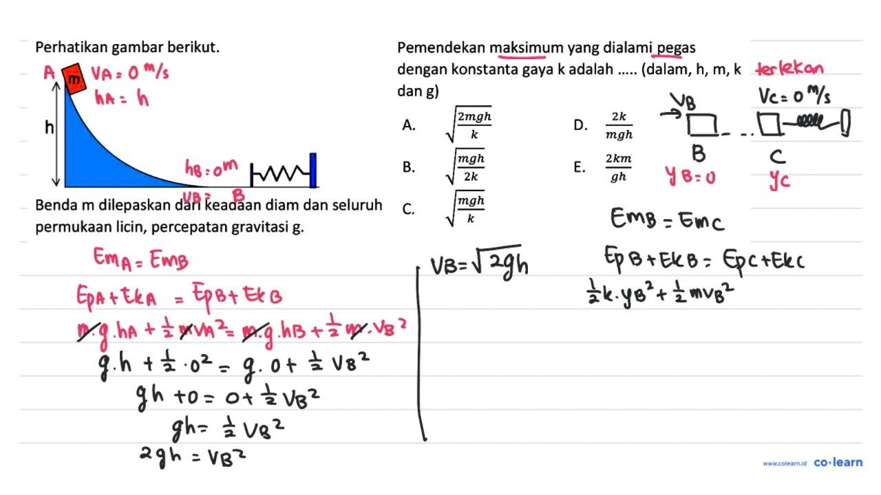 Perhatikan gambar berikut. Pemendekan maksimum yang dialami