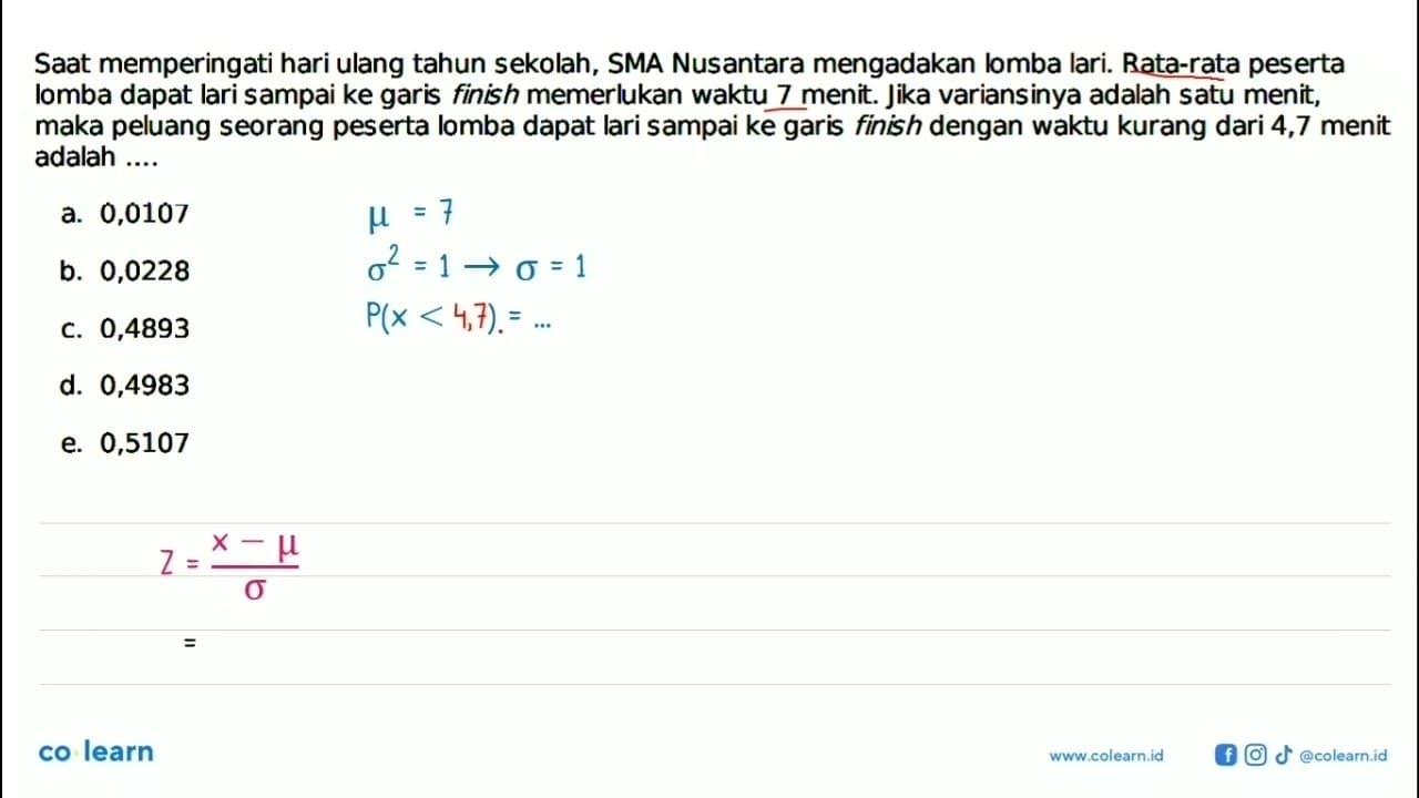 Saat memperingati hari ulang tahun sekolah, SMA Nusantara