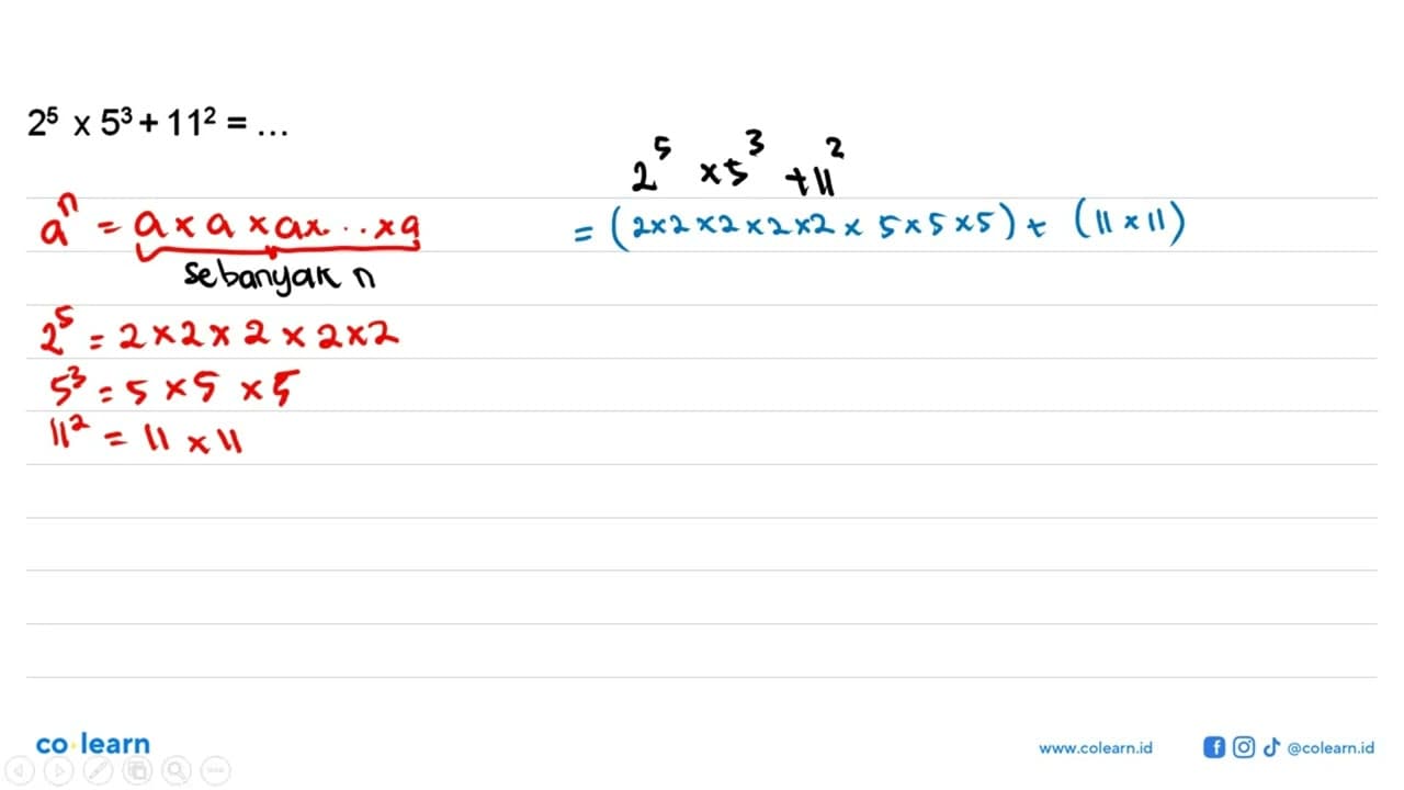 2^5 x 5^3+11^2=...