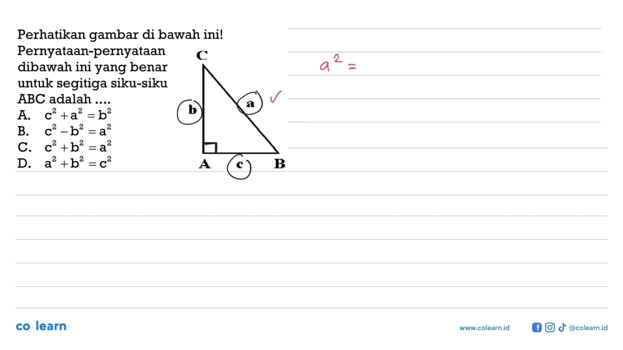 Perhatikan gambar di bawah ini! Pernyataan-pernyataan