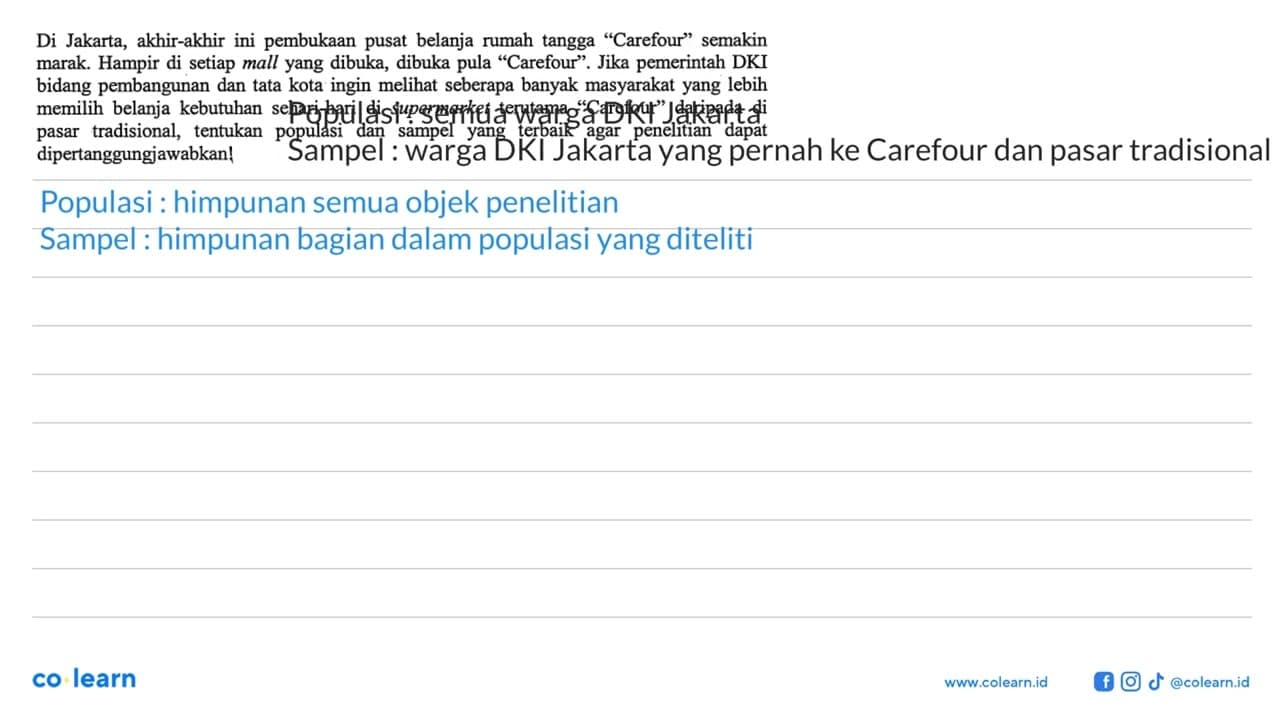 Di Jakarta, akhir-akhir ini pembukaan pusat belanja rumah