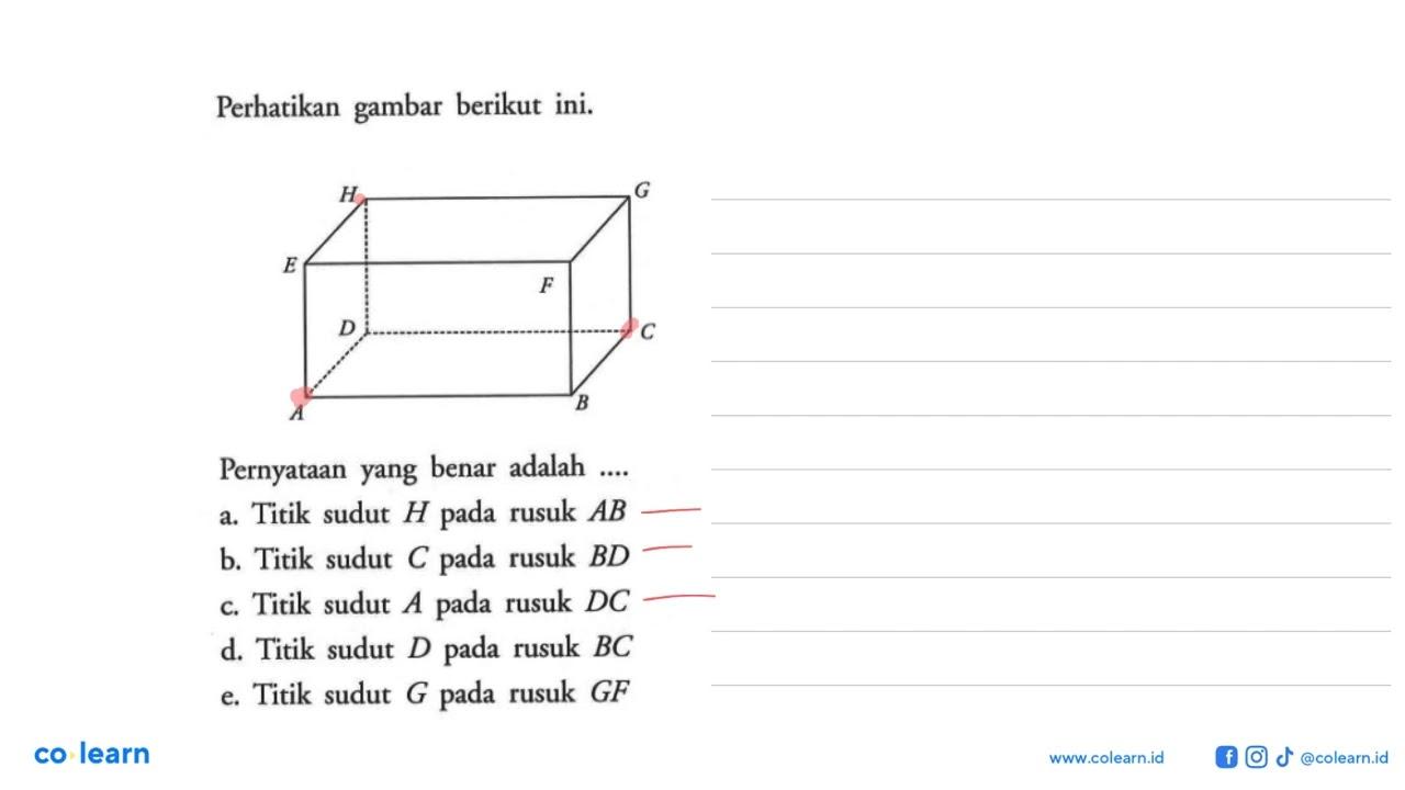 Perhatikan gambar berikut ini. Pernyataan yang benar