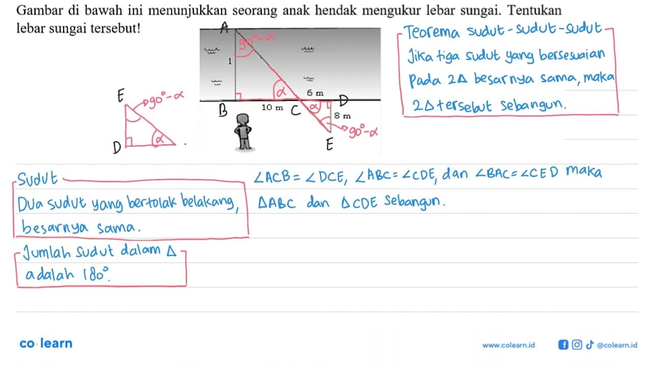 Gambar di bawah ini menunjukkan seorang anak hendak