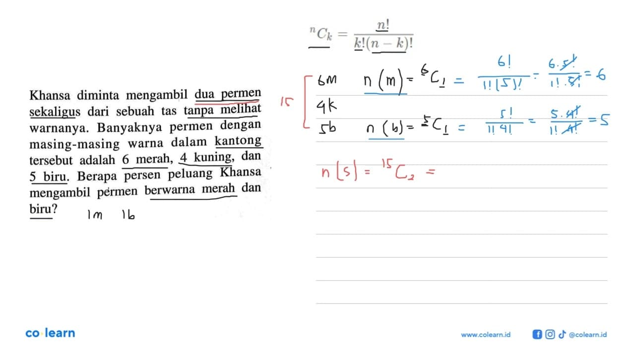 Khansa diminta mengambil dua permen sekaligus dari sebuah