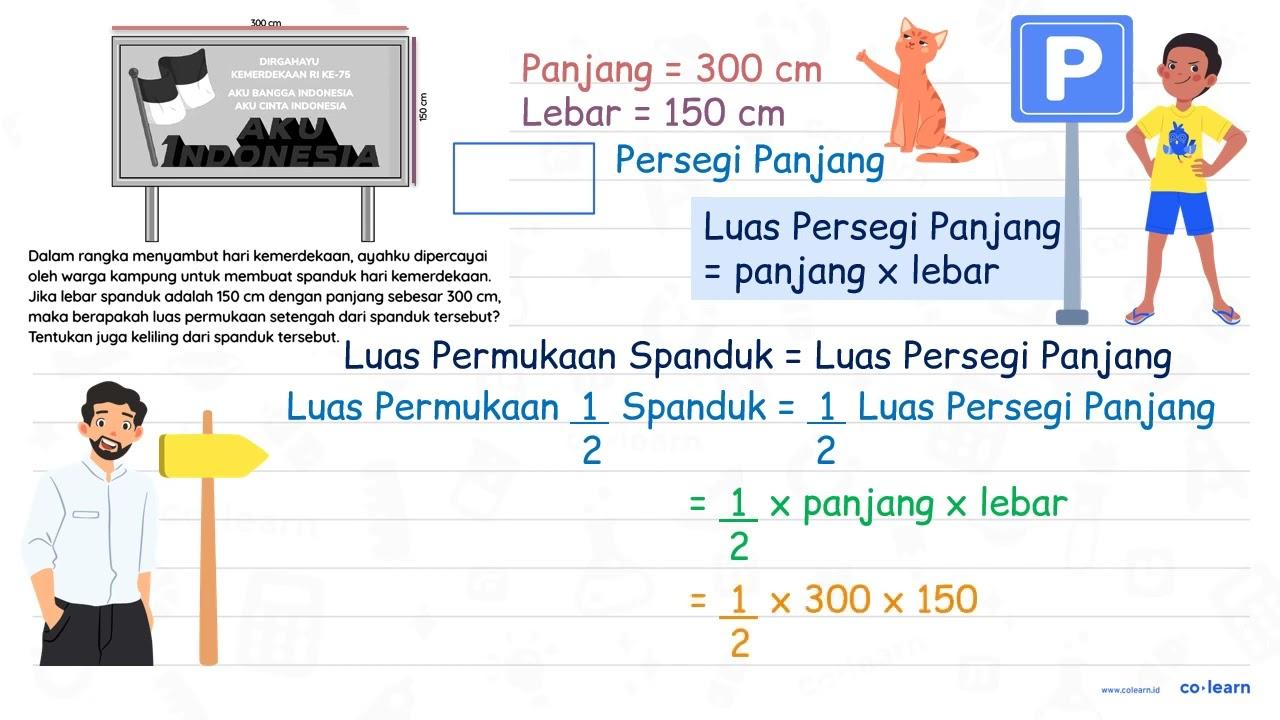 Dalam rangka menyambut hari kemerdekaan, ayahku dipercayai