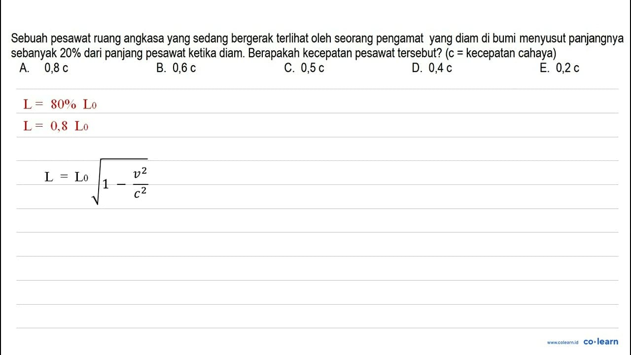 Sebuah pesawat ruang angkasa yang sedang bergerak terlihat