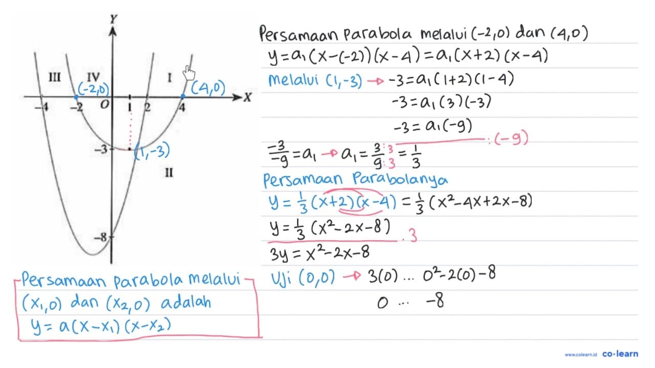 APerhatikan gambar berikut. Jika daerah merupakan daerah