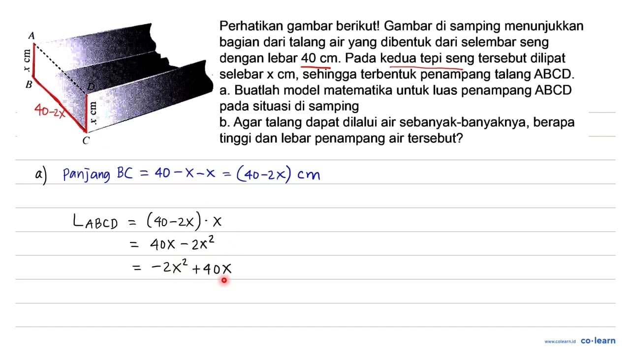 Perhatikan gambar berikut! Gambar di samping menunjukkan